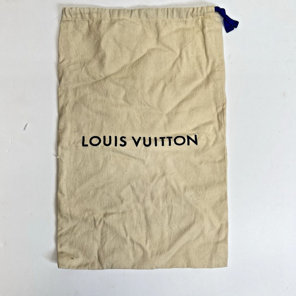 Louis Vuitton Drawstring Dust Bag Cover Cotton - 18" x 11.5" - Picture 1 of 5
